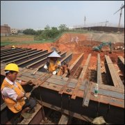 H型鋼（gāng）工程安裝使用施工案例